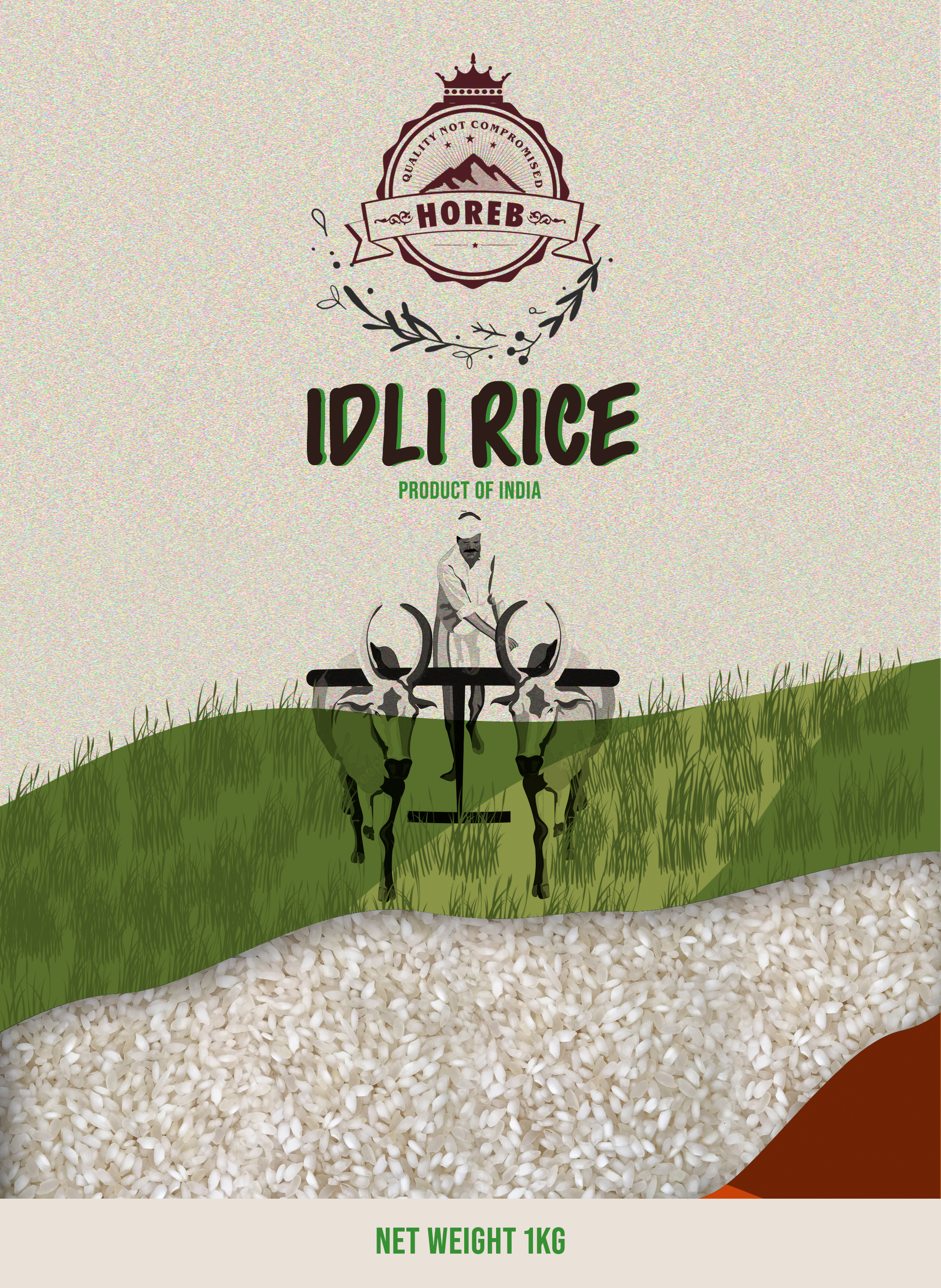 Idly Rice - Front